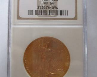 1928 $20.00 Gold Coin "Graded"