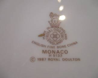 Royal Doulton China "Monaco"