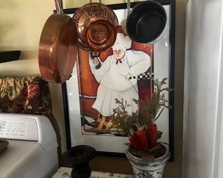 HANGING POTS PANS