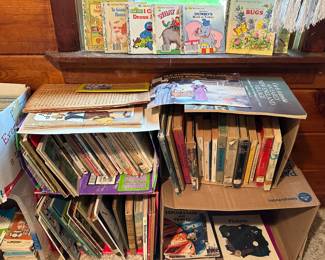 Lots of great vintage biographies and historical books and documents.