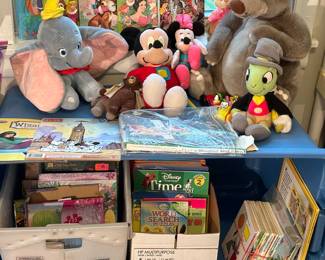 So many Disney faves. I have lots of Princess items, favorite movies and Mickey and his pals!