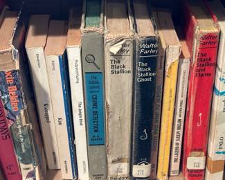 Some of the books are quite old!