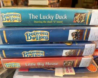 I have hundreds of vintage VHS videos about SO many different topics and movies with every character as well as a lot of old-time movies!