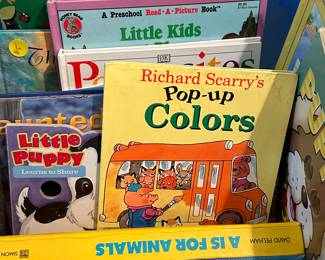 Fun books with wheels and flaps, Rollie eyes and more!