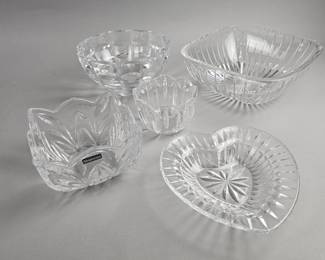 Lot 242 | Vintage Crystal Shannon & Crystal Bowls
