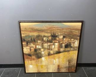 Lot 401 | " Azienda" Print On Canvas
