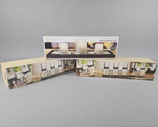 Lot 27 | New LED Candle Set & Tealight Runner Sets
