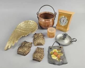 Lot 234 | Vintage Bulova, Cauldron, Decor & More!
