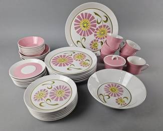 Lot 105 | Vintage MCM Mikasa Duplex Dishware
