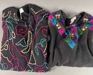 Lot 176 | Beaded Sweaters

