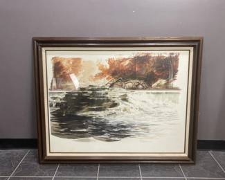 Lot 513 | Vintage Signed McNea Watercolor

