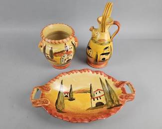 Lot 269 | Vtg Ita-Lica Ars Italian Pottery
