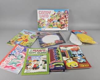 Lot 30 | New Candy Land, Coloring Books & More!
