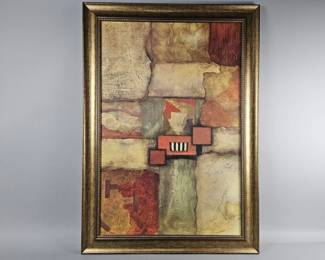 Lot 251 | Vintage 24×30" Textured Contemporary Decor

