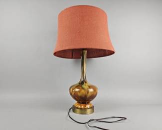 Lot 310 | Vintage MCM Pottery Lamp
