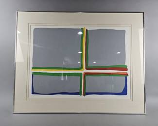 Lot 481 | Daniel Gelakoska '78 "Crossroads" Serigraph
