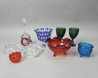 Lot 157 | Colored Glass and More
