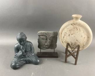 Lot 304 | Buddha Statue & More
