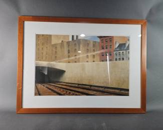 Lot 522 | Vtg Edward Hopper "Approaching A City" Print
