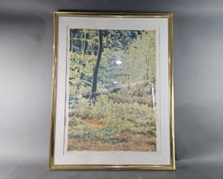 Lot 520 | Mike Pease Signed & Numbered "Autumn" Lithograph

