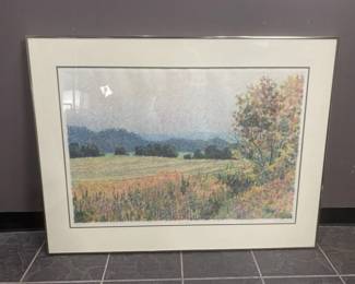 Lot 509 | Signed Numbered Mike Pease Landscape Print
