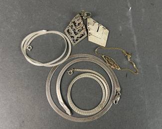 Lot 158 | 14k Gold & Sterling Silver
