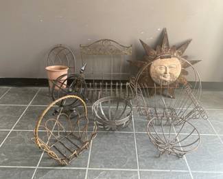 Lot 295 | Vintage Yard Planters & More

