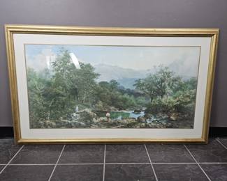 Lot 547 | Vtg Walter Williams "Peaceful Glade" Print
