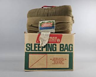Lot 216 | 2 Vintage Coleman Sleeping Bags
