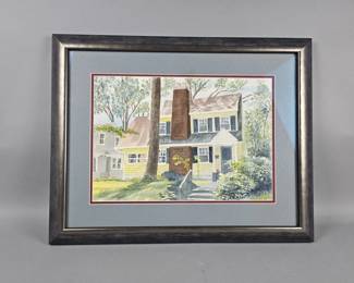 Lot 452 | Artist Original Watercolor Painting
