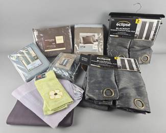 Lot 42 | New 84" Eclipse Blackout Curtains & More!
