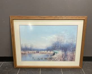 Lot 518 | Vintage Sugar Bush Print
