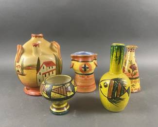 Lot 326 | Hand Painted Italian Pottery & More
