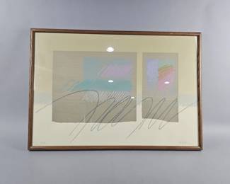 Lot 477 | Signed & Number Sullivan Abstract Art
