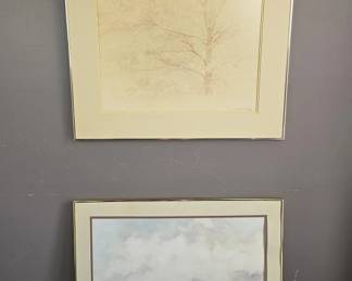 Lot 542 | Vtg William Plante Framed Print & More!
