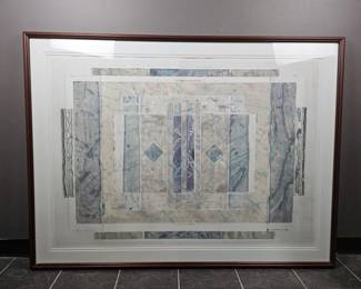 Lot 550 | 1989 Nancy Strong Signed & Numbered Monoprint
