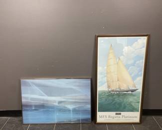 Lot 480 | Nautical & Advertisement Prints
