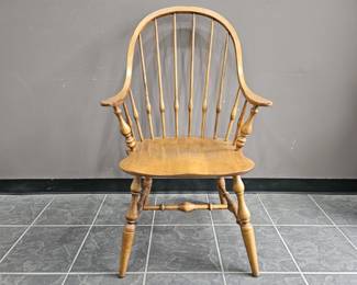 Lot 263 | Circa 1776 Ethan Allen Bow Back Dining Chair
