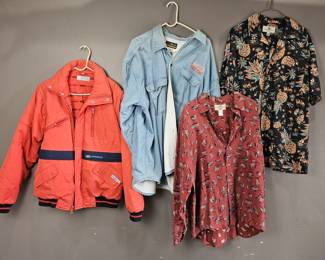 Lot 214 | Vintage XL Ford MotorSport Jacket & More!
