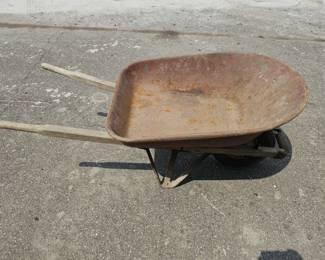 Lot 557 | Vintage Radio Flyer Model 35 Wheel Barrel
