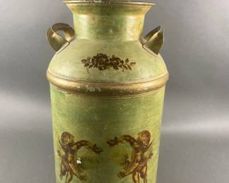 Lot 134 | Vintage Painted Milk Can
