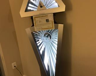 Douglas Durkee Art Deco "Point in Time" Grandfather Clock