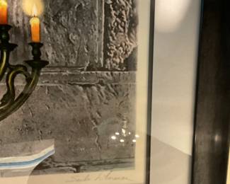 Sandu Liberman 'The Western Wall" signed Litho /200