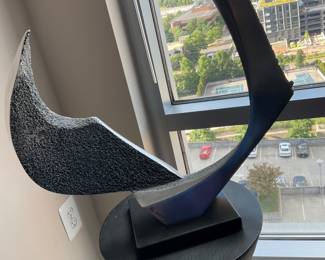 Rare James Myford Mid-Century Cast Aluminum Sculpture 1978