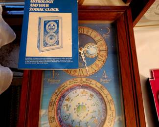 Astrology clock
