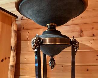 Black Neoclassical Design Floor Lamp 