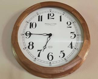 Sterling & Noble Wall Clock