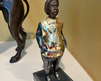 Metal & Bronze Sancho Panza Figurine
