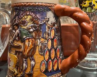 1992 Budweiser Oktoberfest Beer Stein