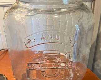 Grant Howard Jumbo Glass Peanut Jar 